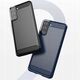 Ελαστική θήκη Carbon Case για Samsung Galaxy S21+ 5G (S21 Plus 5G) μαύρο