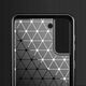 Ελαστική θήκη Carbon Case για Samsung Galaxy S21+ 5G (S21 Plus 5G) μαύρο