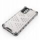Θήκη Honeycomb etui pancerny με ζελατινώδες πλαίσιο Samsung Galaxy A03s (166,5) μαύρο