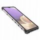 Θήκη Honeycomb etui pancerny με ζελατινώδες πλαίσιο Samsung Galaxy A03s (166,5) μαύρο
