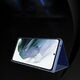 Θήκη Clear View Case με καπάκι Samsung Galaxy S22+ (S22 Plus) μαύρο