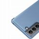 Θήκη Clear View Case με καπάκι Samsung Galaxy S22+ (S22 Plus) μαύρο