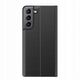 New Sleep Case θήκη με καπάκι με λειτουργία βάσης Samsung Galaxy S22+ (S22 Plus) μαύρο