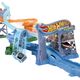 Hot Wheels RacerVerse Jurassic World Θαλάσσιο κυνήγι δεινοσαύρων Πίστα αγώνων JFP32