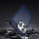 Θήκη Carbon etui iPhone 14 Pro εύκαμπτη ζελατινώδης θήκη για πίσω μπλε