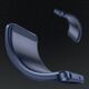 Θήκη Carbon etui iPhone 14 Pro εύκαμπτη ζελατινώδης θήκη για πίσω μπλε