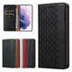 Μαγνητική Θήκη Strap etui για Samsung Galaxy S22+ (S22 Plus) πορτοφόλι κάλυμμα + mini λουράκι κρεμαστό μαύρο