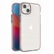 Θήκη Spring etui iPhone 14 Plus σιλικονούχο κάλυμμα με πλαίσιο μαύρο