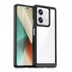 Θήκη Outer Space Case με ζελατινώδες πλαίσιο για Xiaomi Redmi Note 13 5G - μαύρο