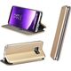 Etui Book Magnetic iPhone 7/7S złoty /gold