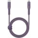 Kabel USB Energea USB-C - Lightning 1.5 m Fioletowy