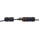 Καλώδιο Patch Equip Cat6A Εξωτερικού Χώρου S/FTP 2xRJ45 1.00m μαύρο LSZH Polybeutel