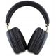 Ακουστικά Guess Guess PU Leather 4G Triangle Logo Bluetooth Stereo μαύρου χρώματος