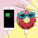 Powerbank Babaco Brelok Donut 2200 mAh Różowy  (4000000000)