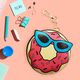 Powerbank Babaco Brelok Donut 2200 mAh Różowy  (4000000000)