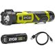 Φορητός προβολέας RYOBI RLP4-120G, 4.0 V, 2.0 Ah Li-ion, 500 lm