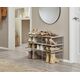 Joseph Joseph Level Plus Large Adjustable Ecru Shoe Rack