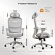 SENSE7 Fotel biurowy NEYO szary