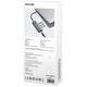 HUB USB Baseus Hub 4w1 Baseus UltraJoy USB-C σε 3x USB 3.0 + RJ45 (γκρι)