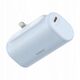 Φορητός φορτιστής OS-Baseus Compact IP 5000mAh 20W (μπλε)
