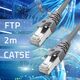 Qoltec Kabel Patchcord Qoltec FTP | CAT5e | 2 x RJ-45 | 2m