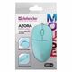 Mysz przewodowa AZORA MB-241 1200 DPI miętowa podwietlenie