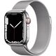 Smartwatch Apple Watch 7 GPS + Cellular 45mm Srebrny  (MKJW3WB/A)