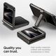 Spigen Spigen Tough Armor Pro, gunmetal - Samsung Galaxy Z Flip6