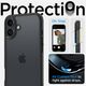 Spigen Spigen Ultra Hybrid iPhone 16 Plus ματ μαύρο/czarny ACS08072