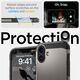 Spigen Spigen Tough Armor MagSafe, gunmetal - iPhone 6.7" 2024