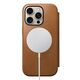 Nomad Σύγχρονο Δερμάτινο Folio, english Tan-C - iPhone 16 Pro