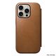 Nomad Σύγχρονο Δερμάτινο Folio, english Tan-C - iPhone 16 Pro