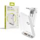 Φορτιστής MOBILE ORIGIN Slim Charger 1x USB-A 2x USB-C 1.5 A (GAN-65W-SLM-WHT)