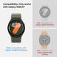 Spigen TEMPERED GLASS SPIGEN GLAS.TR ”EZ-FIT” 2-PACK GALAXY WATCH 7 (40 MM) CLEAR