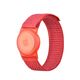 Nylonowe etui ochronne z czerwonym paskiem do Apple Airtag