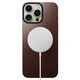 NOMAD Magnetic Horween Leather Back Brown | iPhone 16 Pro Max