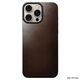 NOMAD Magnetic Horween Leather Back Brown | iPhone 16 Pro Max