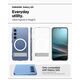 Spigen Ultra Hybrid S MagSafe, διάφανο λευκό - Samsung Galaxy S25