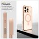 Θήκη Spigen Ultra Hybrid Mag για iPhone 16 Pro MagSafe ροζ/frost rose