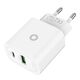 Φορτιστής MOBILE ORIGIN MO12 1x USB-A 1x USB-C 3 A (FRL-PD20W-MO12)