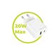 Φορτιστής MOBILE ORIGIN MO12 1x USB-A 1x USB-C 3 A (FRL-PD20W-MO12)