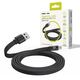 Καλώδιο USB Mobile Origin USB-A - USB-C 1 m Μαύρο (MCF-USBA-1M-BLK)