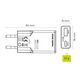Φορτιστής Mobile Origin GaN 30W Slim MO16 - USB-A + USB-C