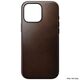 NOMAD Μοντέρνα Δερμάτινη Θήκη Horween Rustic Brown | iPhone 16 Pro Max