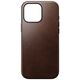 NOMAD Μοντέρνα Δερμάτινη Θήκη Horween Rustic Brown | iPhone 16 Pro Max