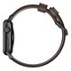 Nomad NOMAD Λουράκι Μοντέρνο Δέρμα Καφέ 42mm / 44mm Σύνδεσμος Μαύρο