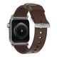 Nomad NOMAD Strap Modern Leather Brown 42mm / 44mm Connector Silver