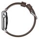 Nomad NOMAD Strap Modern Leather Brown 42mm / 44mm Connector Silver