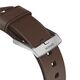 Nomad NOMAD Strap Modern Leather Brown 42mm / 44mm Connector Silver