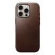 NOMAD Μοντέρνα Θήκη από Δέρμα Horween Rustic Brown | iPhone 16 Pro